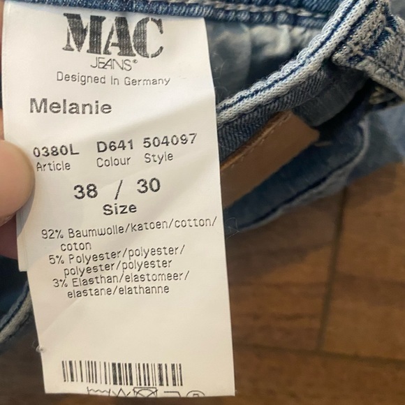 MAC Jeans Melanie Straight Leg Jean - Picture 7 of 10
